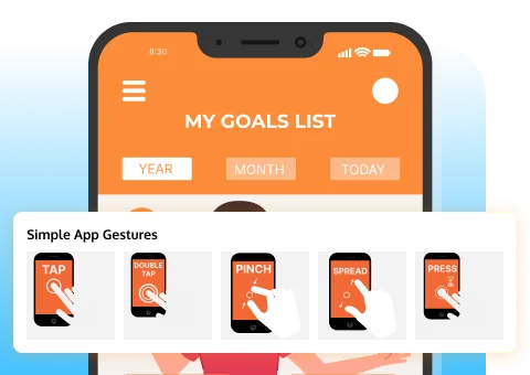 Simplify the App Gestures