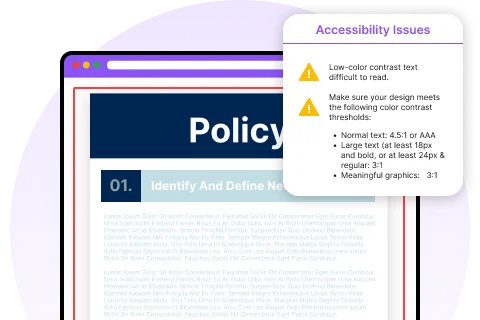 Accessible Font Format And Color