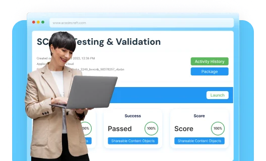 scorm Testing Validation