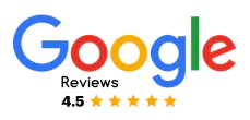 Google Reviews 4.5 out of 5