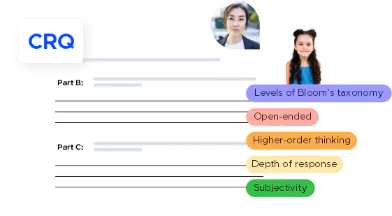 constructed response questions - assessment development