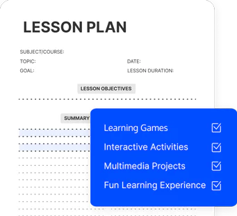 teacher lesson plan