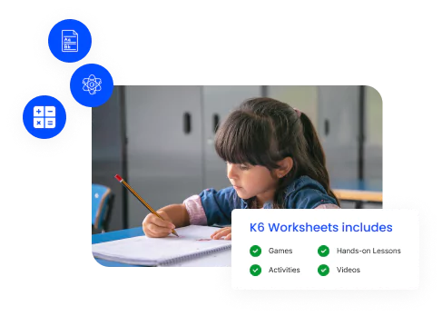 K6 curriculum solutions