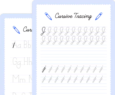 cursive worksheets content development