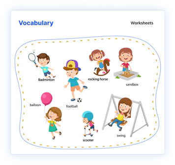 vocabulary worksheets content development