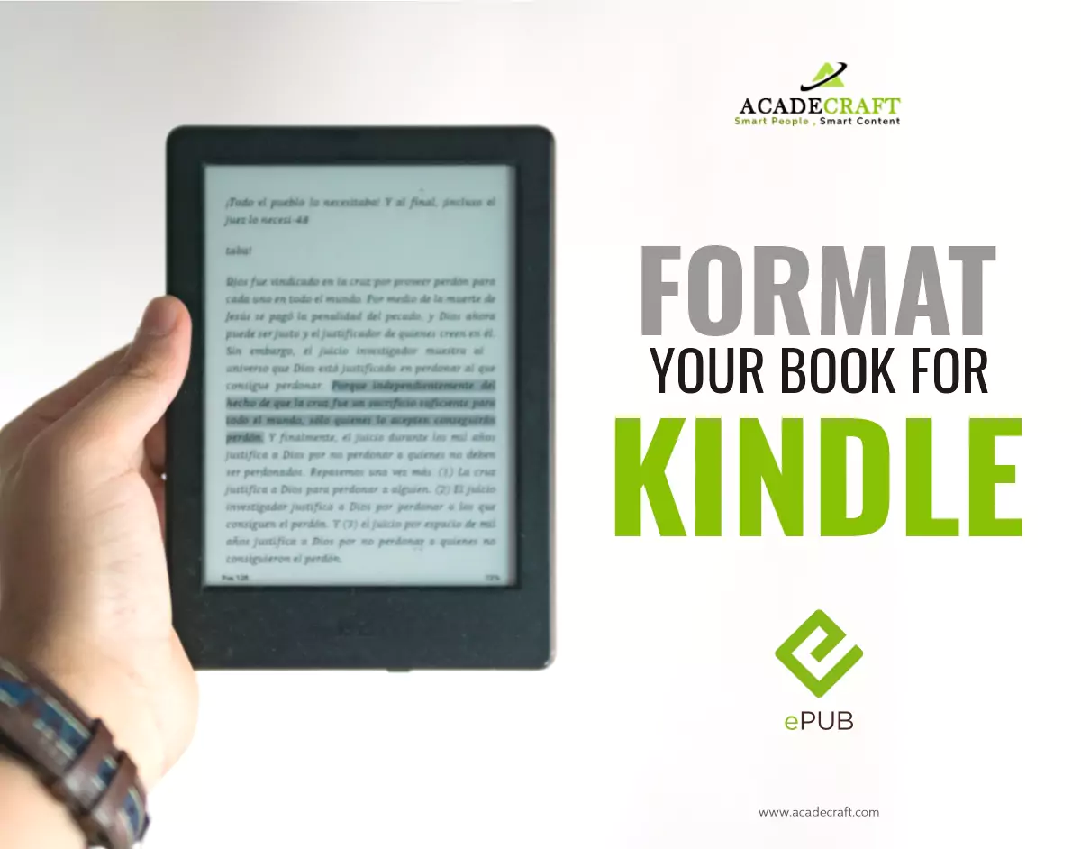 Kindle Ebook Formatting Example
