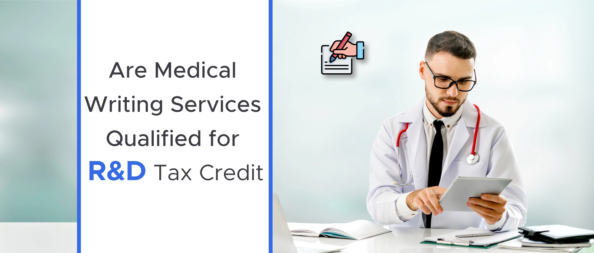are medical writing services qualified for r&d tax credit