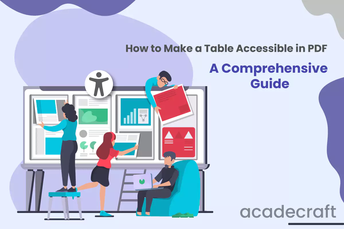 How to Make a Table Accessible in Pdf