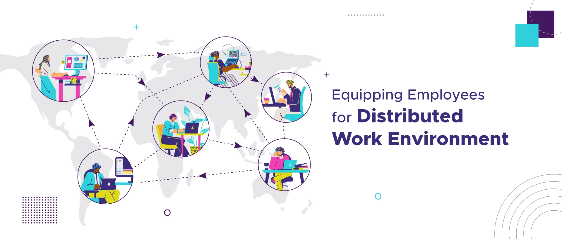 Equipping Employees for Success in a Distributed Work Environment