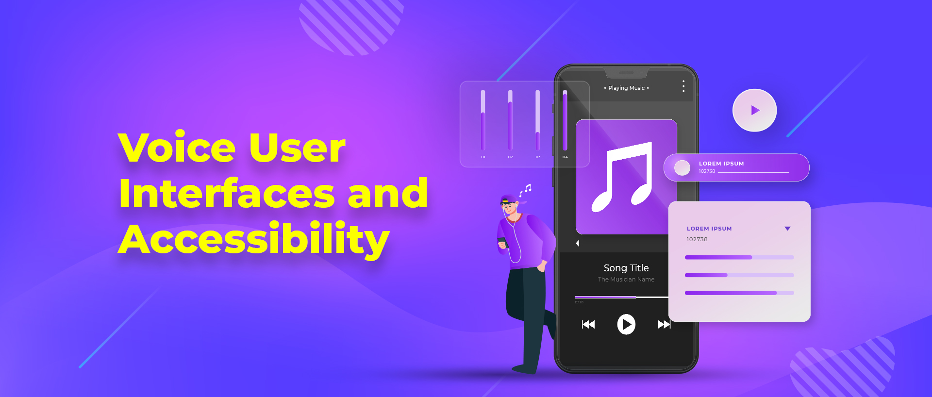 Voice activated music system sales