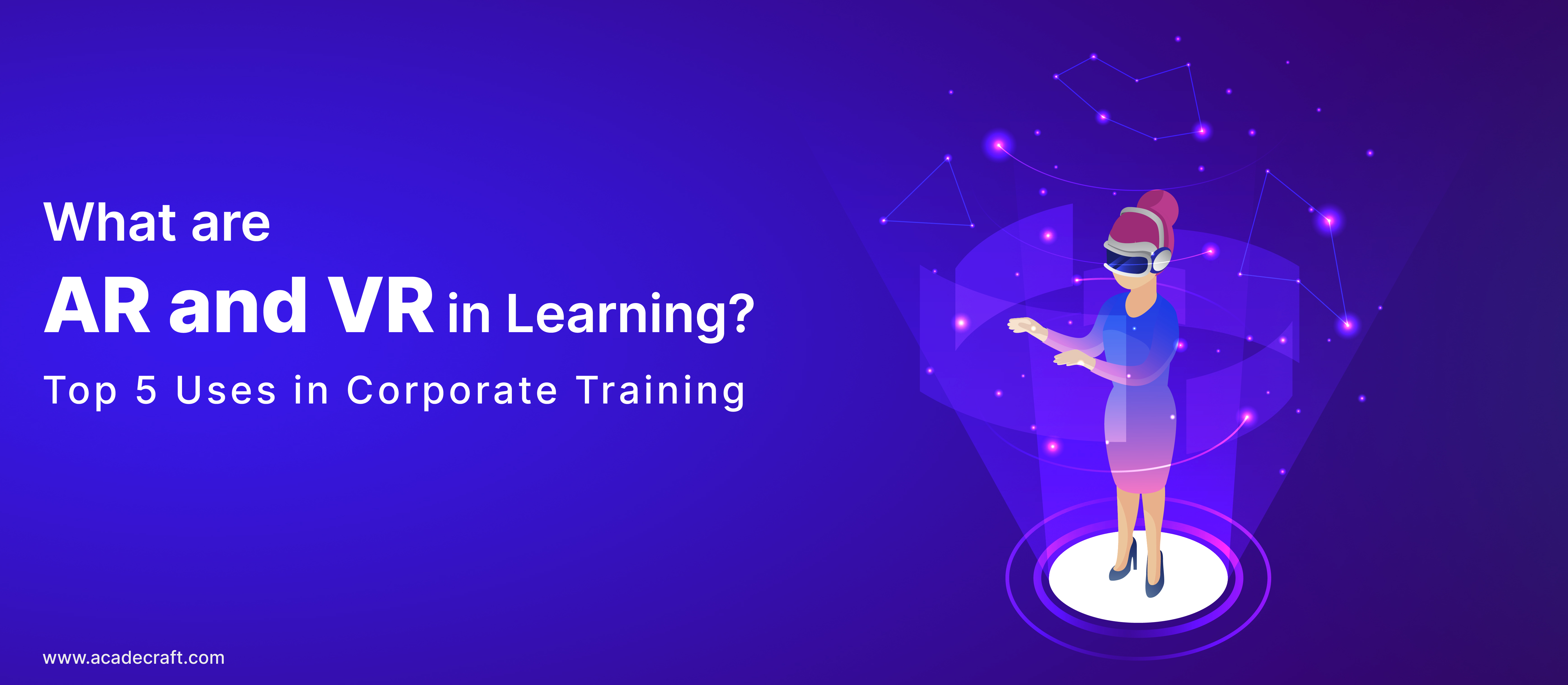What are AR and VR in Learning? Top 5 Uses in Corporate Training