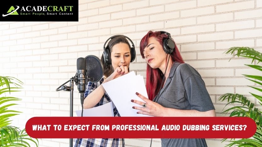 professional audio dubbing services