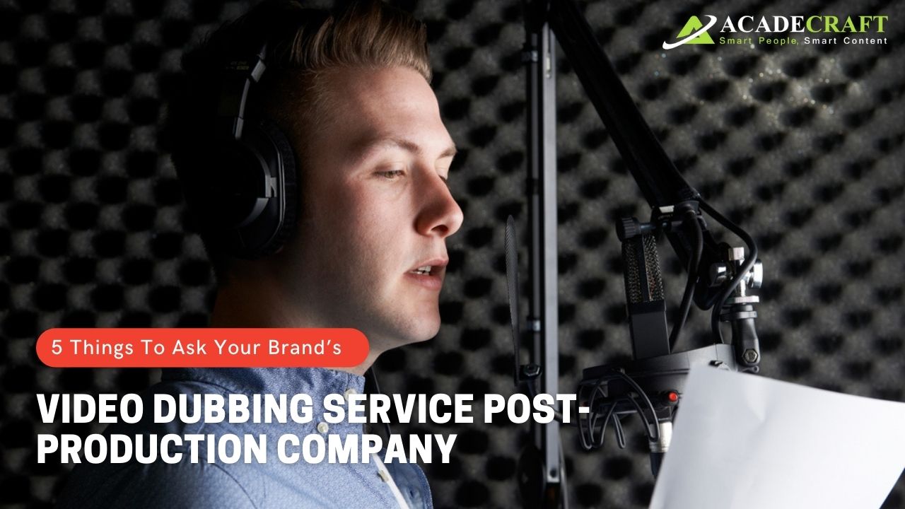 Top Questions To Ask A Video Dubbing Service Post-Production Company | Top Questions To Ask A Video Dubbing Service Post-Production Company |