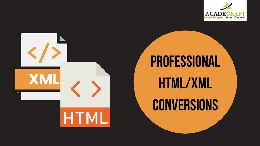 professional HTML/XML conversions