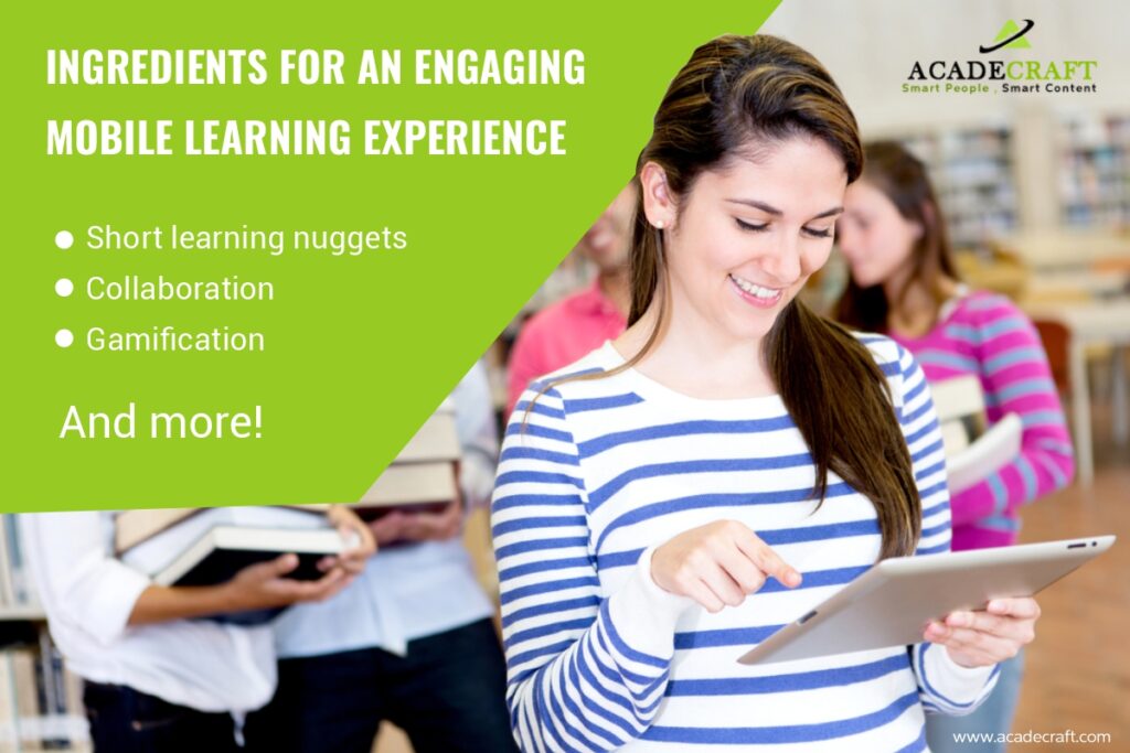 engaging mobile learning experience