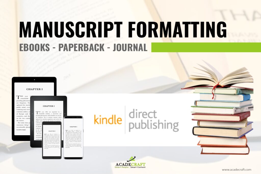 Step-by-Step Process To Format a Book for Kindle